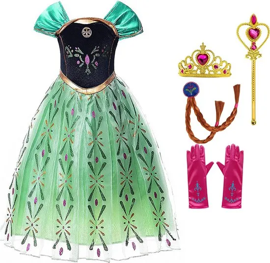 Meisje Frozen Prinsessenjurk Vergelijk Prijzen Koop Goedkoop