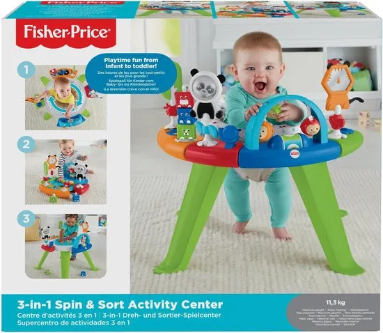 monteren ontwikkelen Medewerker Vergelijk prijzen: Fisher-Price 3-in-1 Activity Center!"