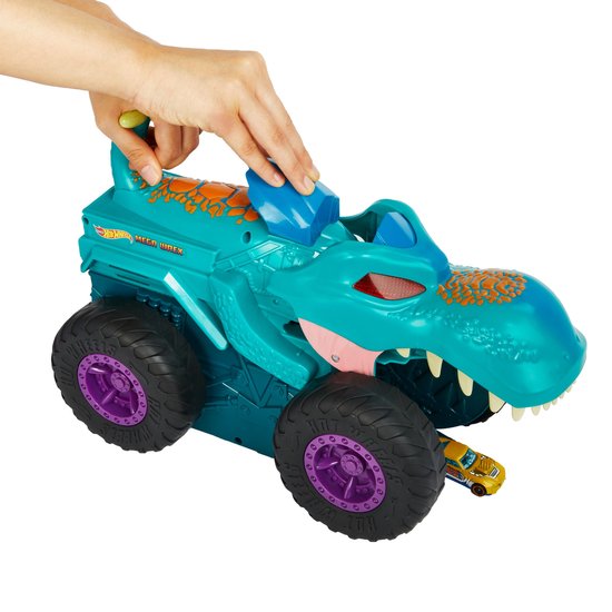 Hot Wheels Monster Truck Car Chompin' Mega-Wrex - Prijzen Vergelijken
