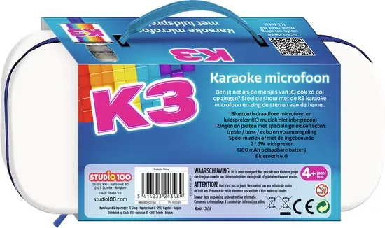 aansluiten kwaad Rand K3 Karaoke Microfoon: Prijzen Vergelijken | Geluidseffecten & Luidspreker