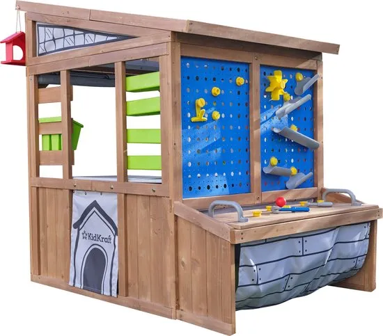 schoonmaken wang melodie Prijzen vergelijken voor KidKraft Hobby Workshop houten speelhuisje