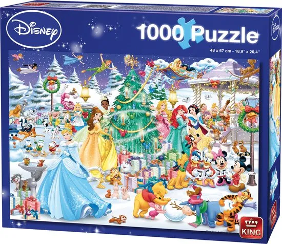 kloon hoffelijkheid Kinderpaleis King Disney Puzzel: Winter Wonderland 1000 Stukjes | Prijzen Vergelijken"