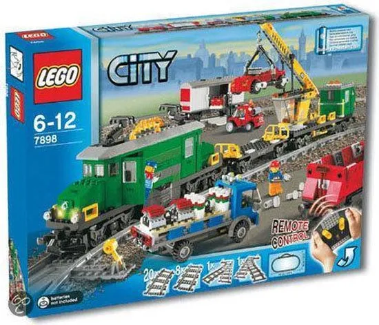 Ruwe olie Lokken Onbekwaamheid LEGO City Goederentrein Luxe - 7898 Prijzen Vergelijken