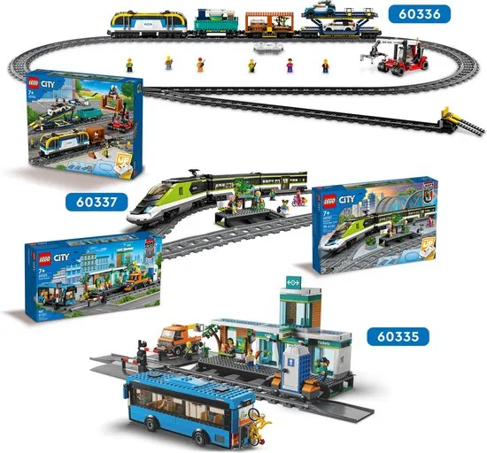 LEGO City Treinen - Passagierssneltrein | Prijzen 60337