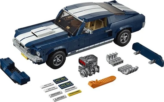 Vergelijk prijzen LEGO Creator Expert Ford Mustang Duurzaam speelgoed