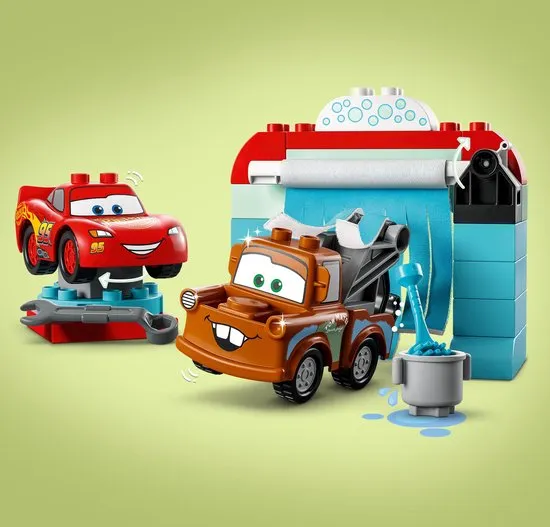 LEGO Disney en Pixar's Cars Bliksem McQueen & Takel wasstraatpret - - Beste