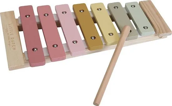 Panda mobiel Aardrijkskunde Little Dutch Xylofoon Pink | Prijzen Vergelijken