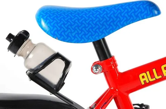 Officier in het midden van niets zeil Paw Patrol kinderfiets 12 inch rood/blauw met bidonhouder en blauw zadel -  prijzen vergelijken