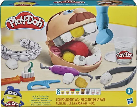 Kracht karton Voor een dagje uit Play-Doh Top Tandarts - Prijzen Vergelijken | Klei Speelset