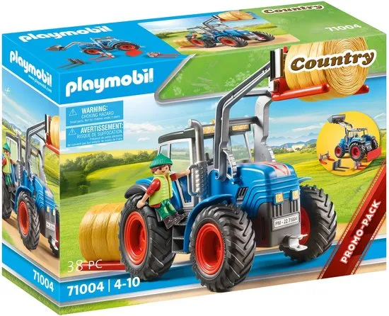 Eenzaamheid willekeurig fluctueren Playmobil Country Grote Tractor - Prijzen Vergelijken | 71004