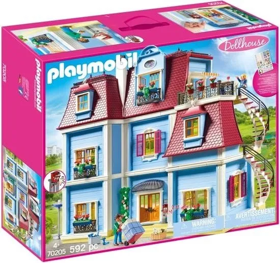 hurken armoede account Prijzen vergelijken voor PLAYMOBIL Dollhouse Groot herenhuis - 70205