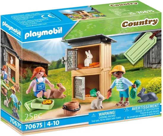 ticket eten Brig PLAYMOBIL 70675 Gift Set: Prijzen Vergelijken | Konijnenvoeding