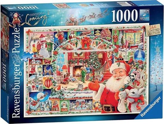 versneller grens zeewier Ravensburger 1000 stukjes puzzel: Christmas is Coming! - Prijzen Vergelijken