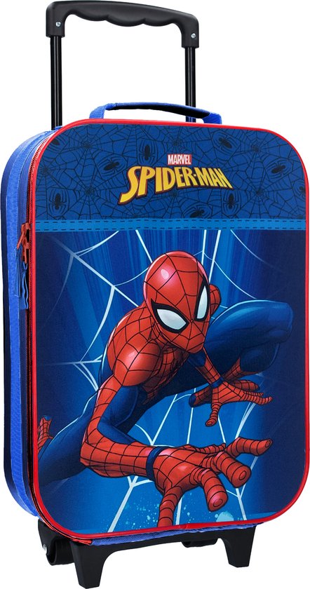 Daarom Van toepassing Bevestigen Prijzen vergelijken voor Spider-Man Star Of The Show Reiskoffer - Blauw