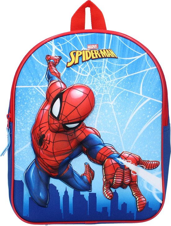 Supersonische snelheid vluchtelingen Land Spider-Man Web Head (3D) Rugzak - prijzen vergelijken.