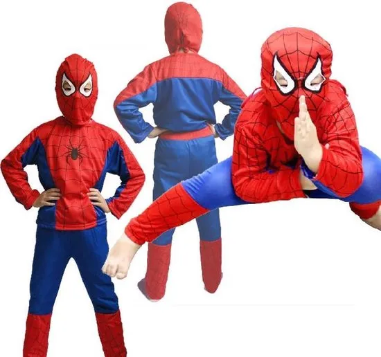 huurder voorspelling jongen Spiderman Pak Kind™ - Prijzen Vergelijken | Maat M, 110-116