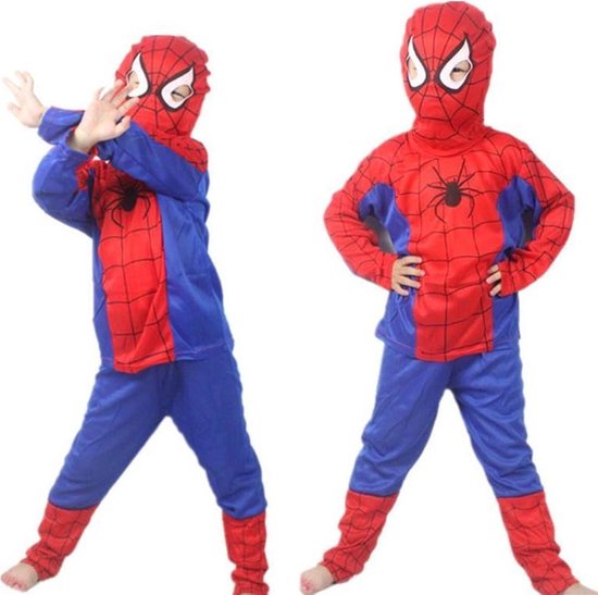 huurder voorspelling jongen Spiderman Pak Kind™ - Prijzen Vergelijken | Maat M, 110-116