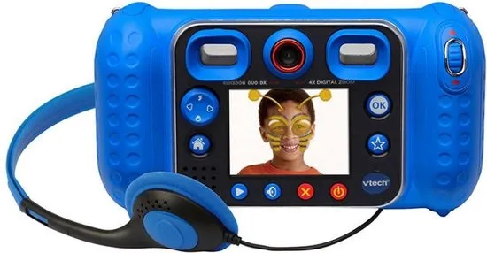 Activeren serveerster Bejaarden VTech KidiZoom Duo DX Camera: Prijzen Vergelijken | Blauw | 4-10 Jaar