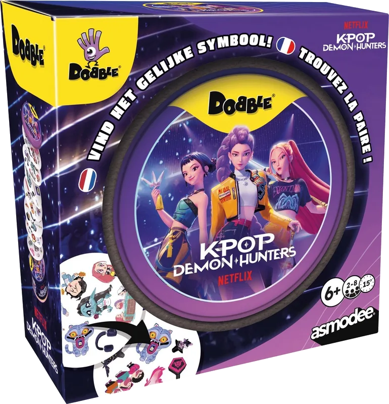 Dobble: Kpop Demon Hunters - Kaartspel
