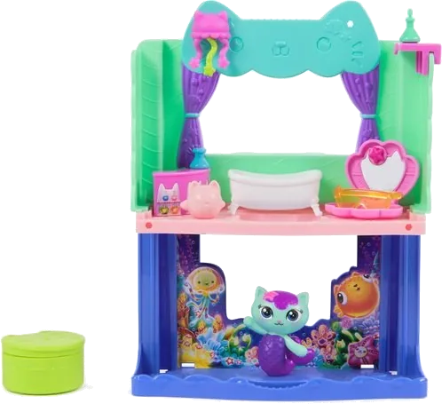 Gabby's Poppenhuis - Meerminkat's Spa Badkamer Speelset