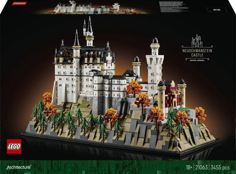 LEGO Architecture Slot Neuschwanstein Verzamelset - 21063