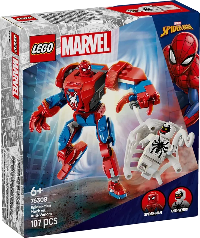 LEGO Marvel Spider-Man mecha vs. Anti-Venom - 76308