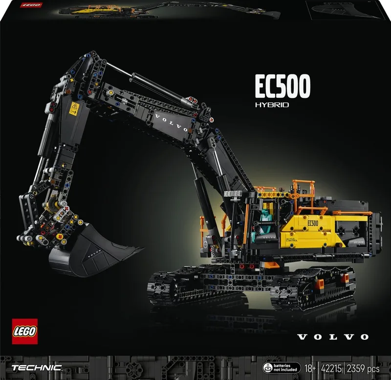 LEGO Technic Volvo EC500 Hybrid Graafmachine - 42215