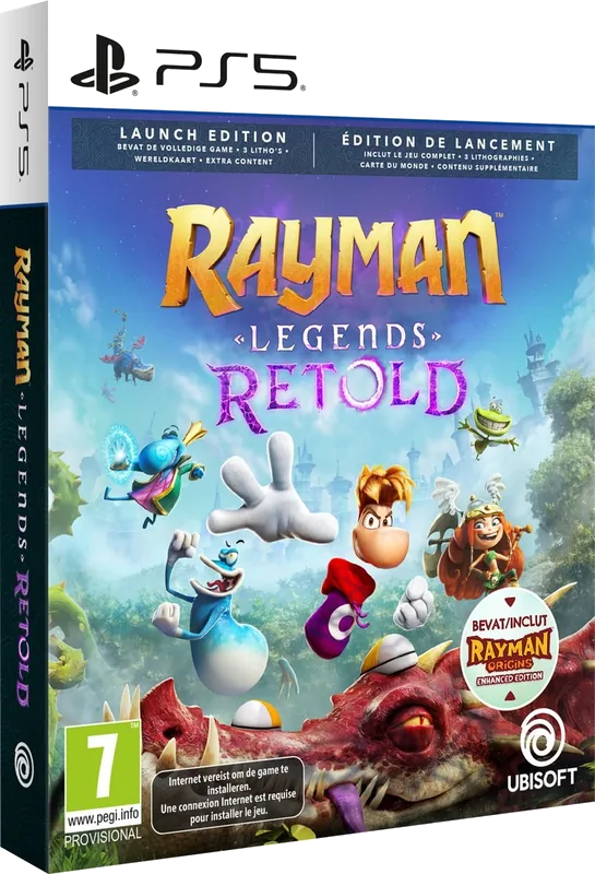 Rayman Legends: Retold - Launch Edition - PS5