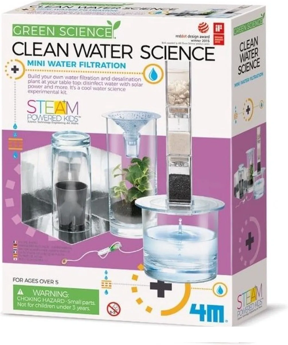 4M Kidzlabs Green Science - Schoon Water speelgoed