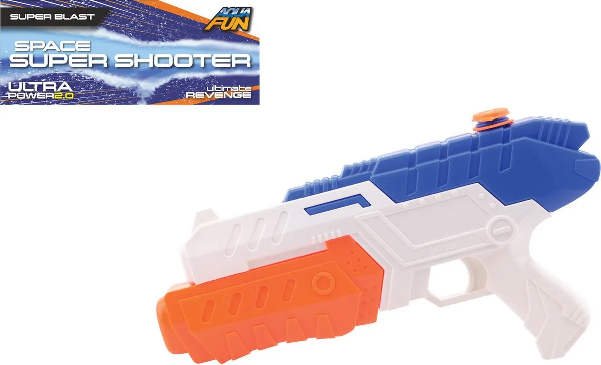 Aqua Fun waterpistool Space Supershooter +/- 32cm speelgoed