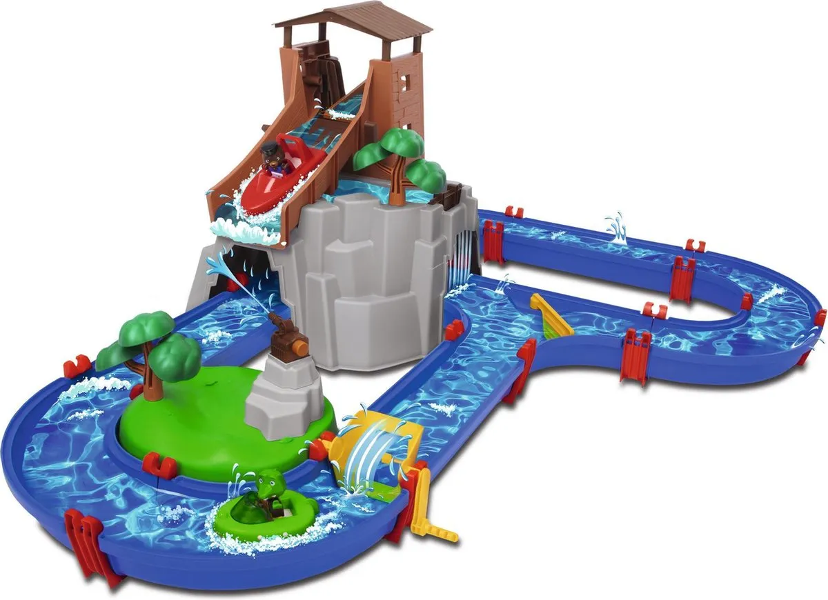AquaPlay 1547 - AdventureLand - 138x88 cm - Vanaf 3 jaar - Waterbaan speelgoed