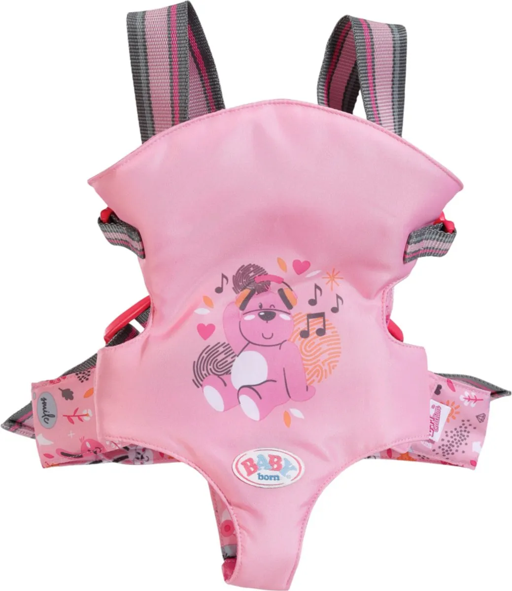 BABY born Baby Draagzak - Poppenverzorgingsproduct 43 + 36 cm speelgoed