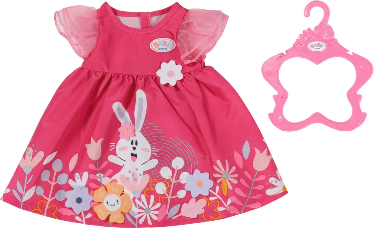 BABY born Bloemenjurk - Poppenkleding 43 cm speelgoed