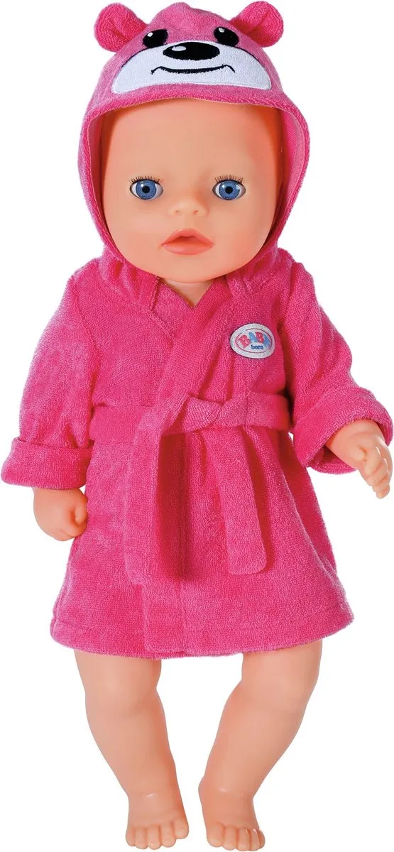 Baby Born Little Badjas Roze - Poppenkleding 36 cm speelgoed