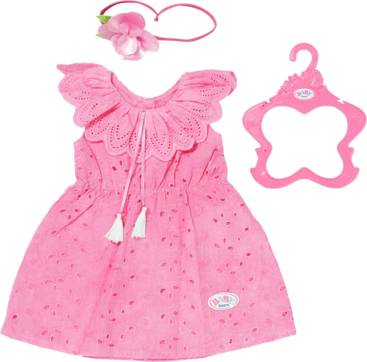 BABY born Trendy Bloemenjurk - Poppenkleding 43 cm speelgoed