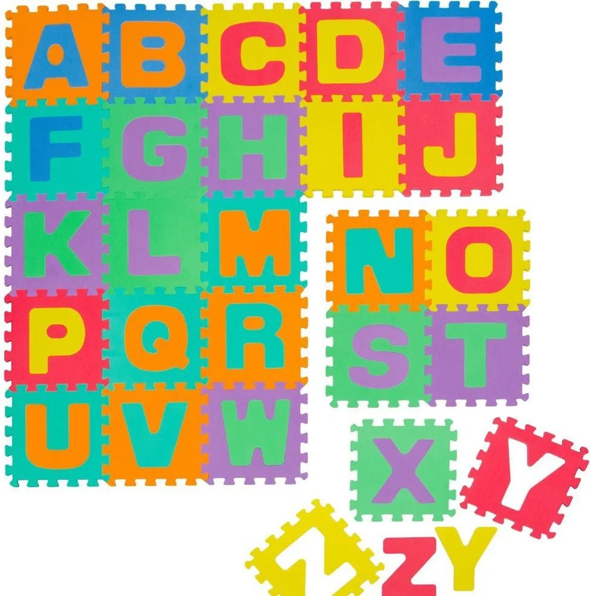Baby-puzzelmat van Nul - Kinderen ABC Speelmat - Kruipmat Alfabet speelgoed