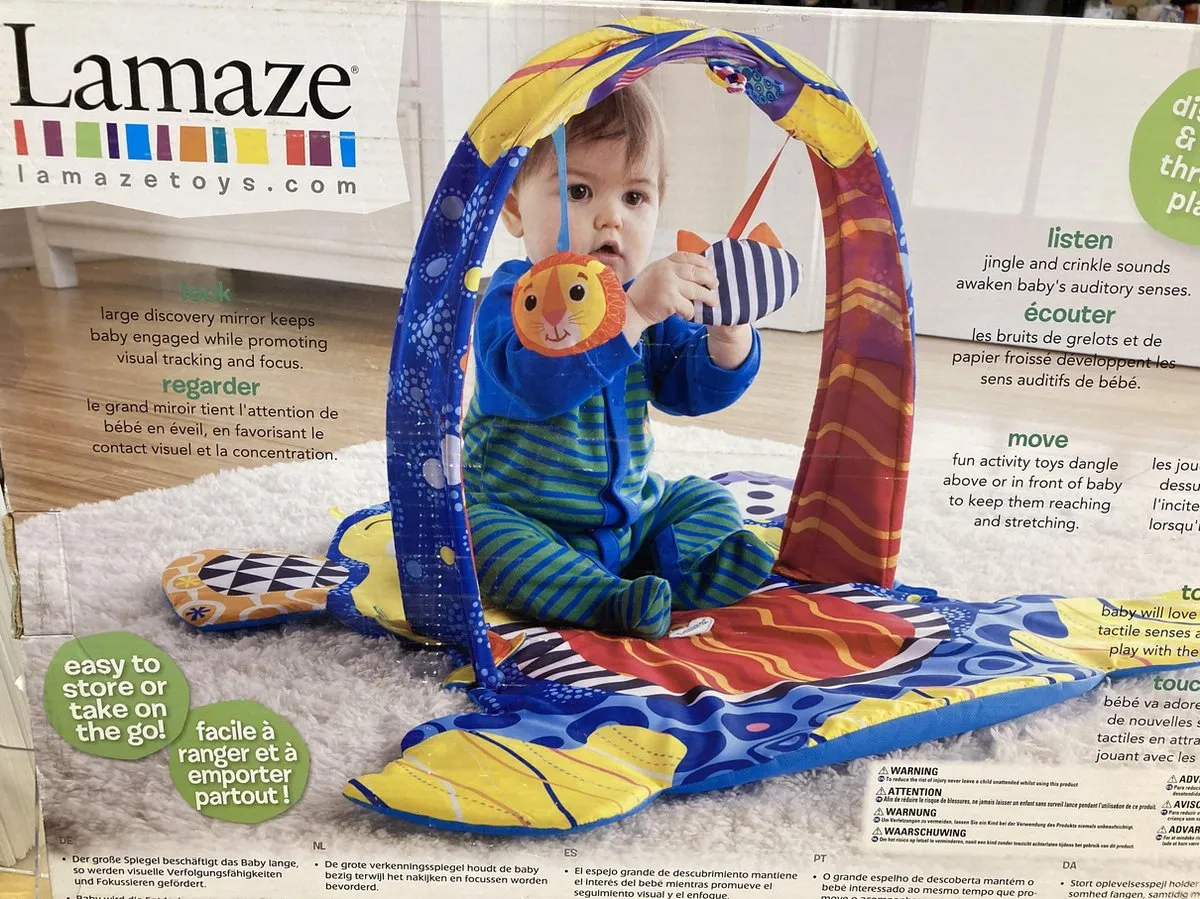 Babygym Lamaze Makai het Aapje speelkleed - baby speelgym TOMY speelgoed