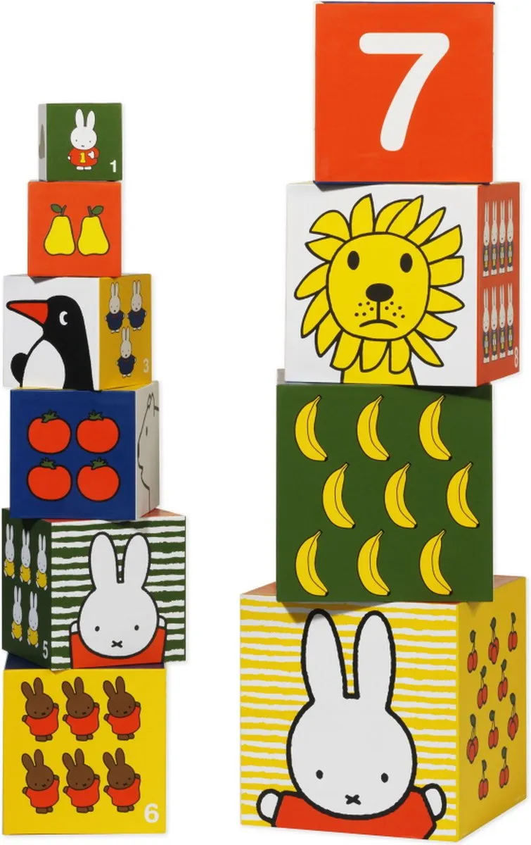 Bambolino Toys Nijntje Stapel Kubussen 33414 speelgoed