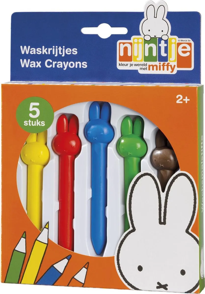 Bambolino Toys - Nijntje waskrijtjes - creatief speelgoed - schoencadeautje Sinterklaas speelgoed