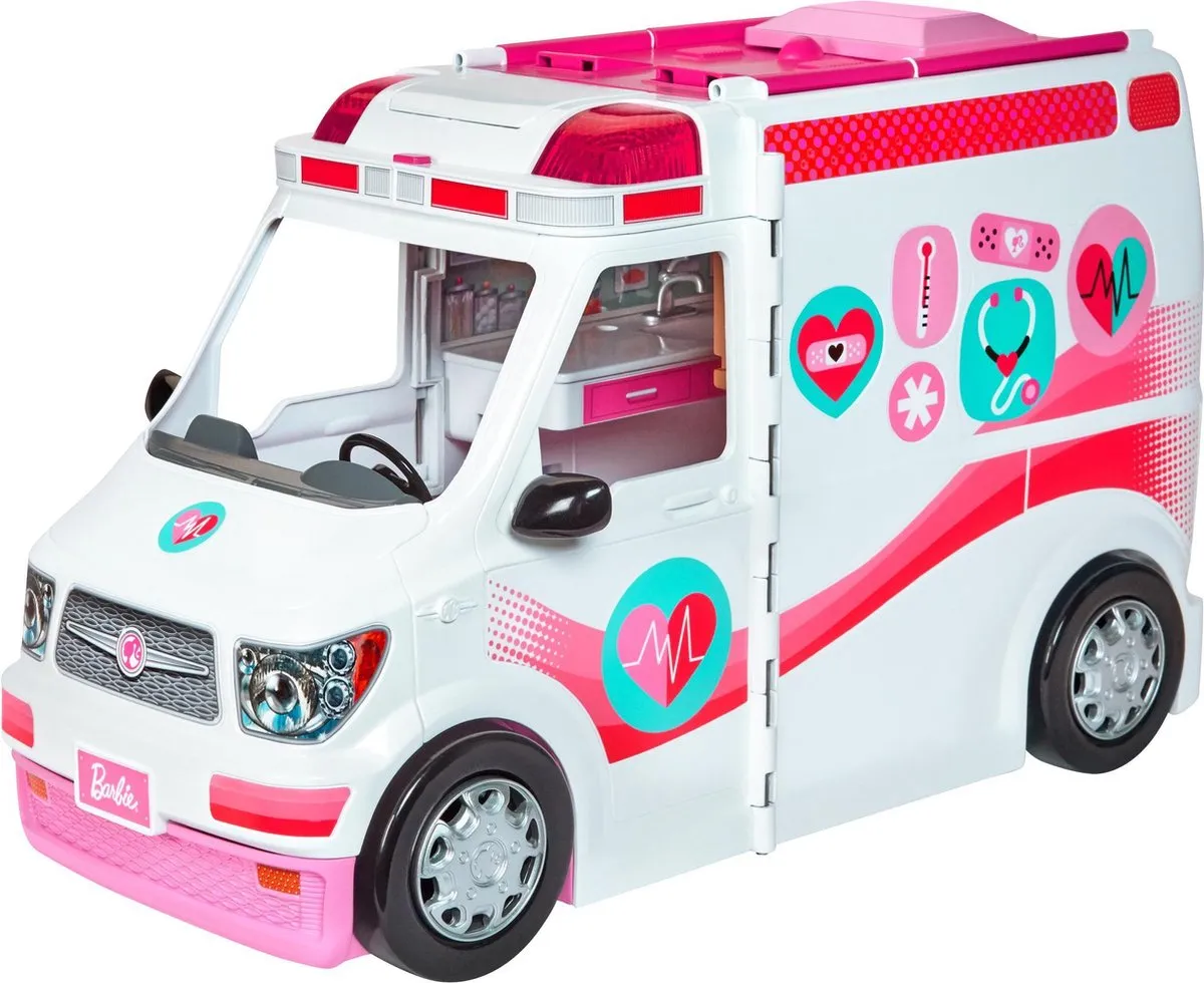 Barbie Ambulance - Poppenvoertuig speelgoed