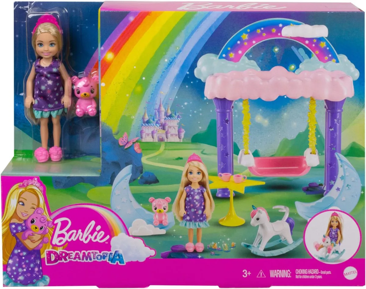 Barbie Dreamtopia Chelsea Barbie Pop - Sprookjes Speelset speelgoed