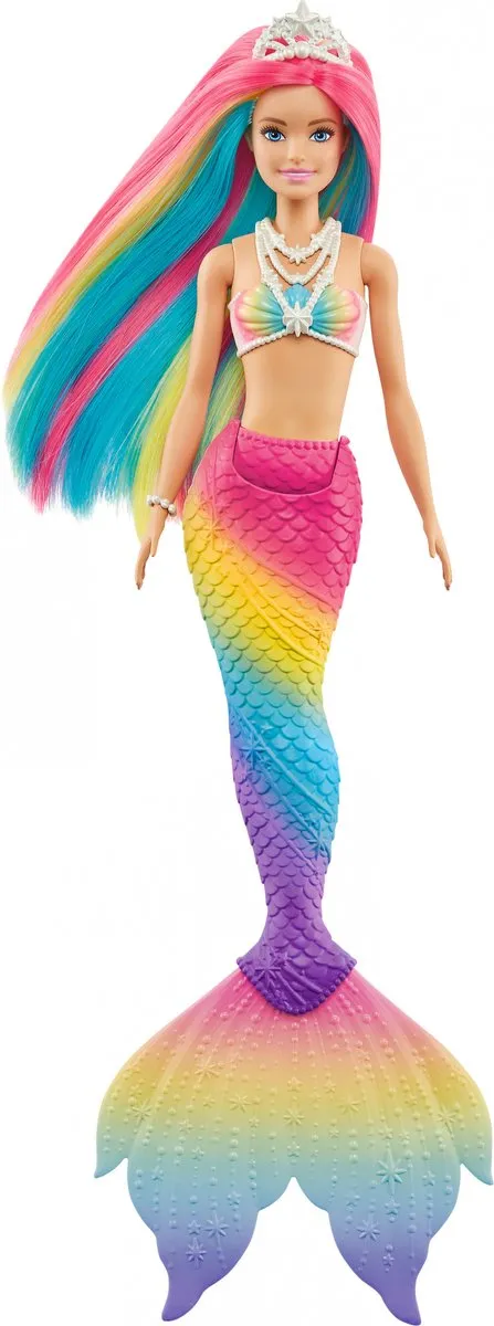 Barbie Dreamtopia Regenboogmagie - Zeemeerminpop speelgoed