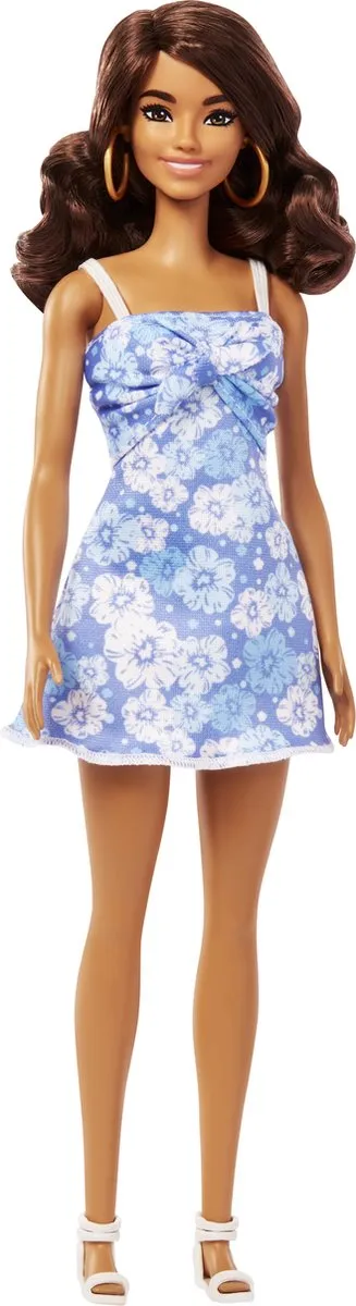 Barbie Loves the ocean - Blauwe Zomerjurk - Barbiepop speelgoed