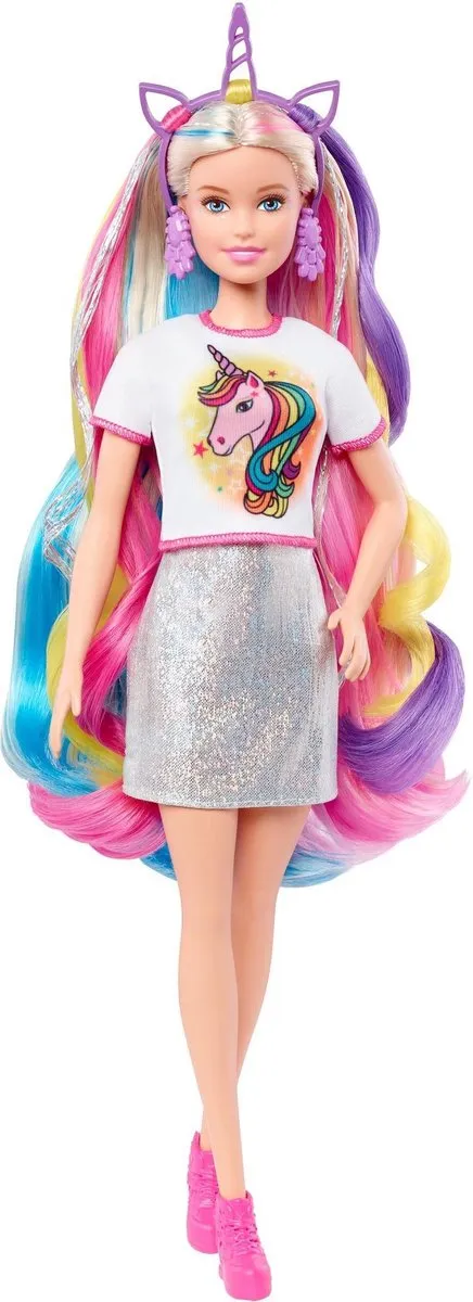 Barbie Tienerpop Fantasy Hair Meisjes 30 Cm 12-delig speelgoed