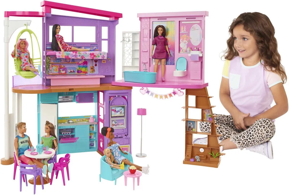 Barbie Vakantiehuis - Poppenhuis speelgoed