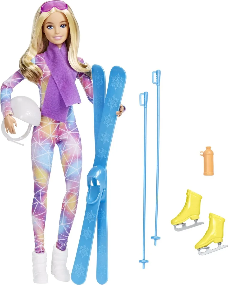Barbie Wintersport - Skiër speelgoed