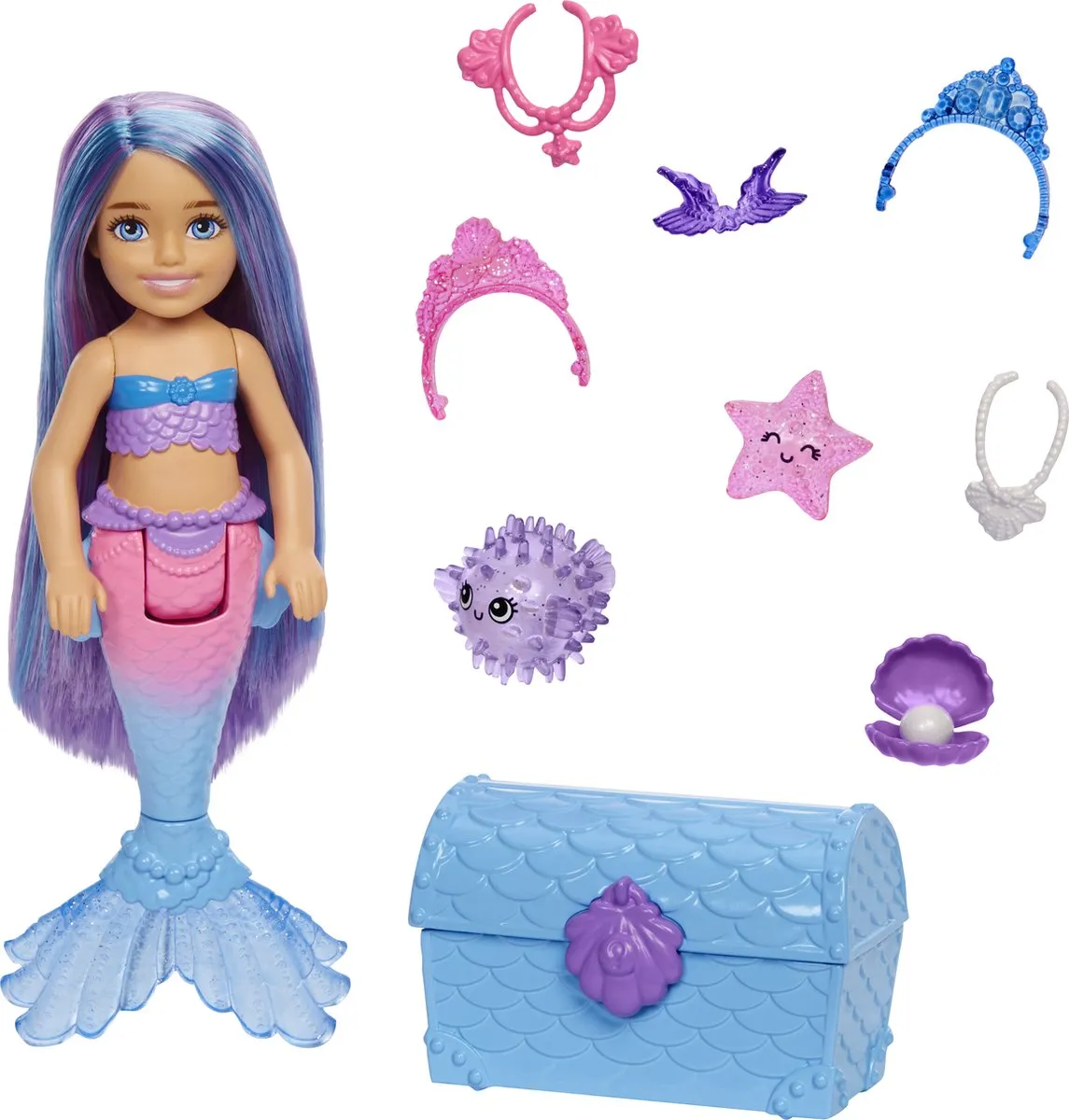 Barbie Zeemeermin Power - Chelsea - Pop speelgoed