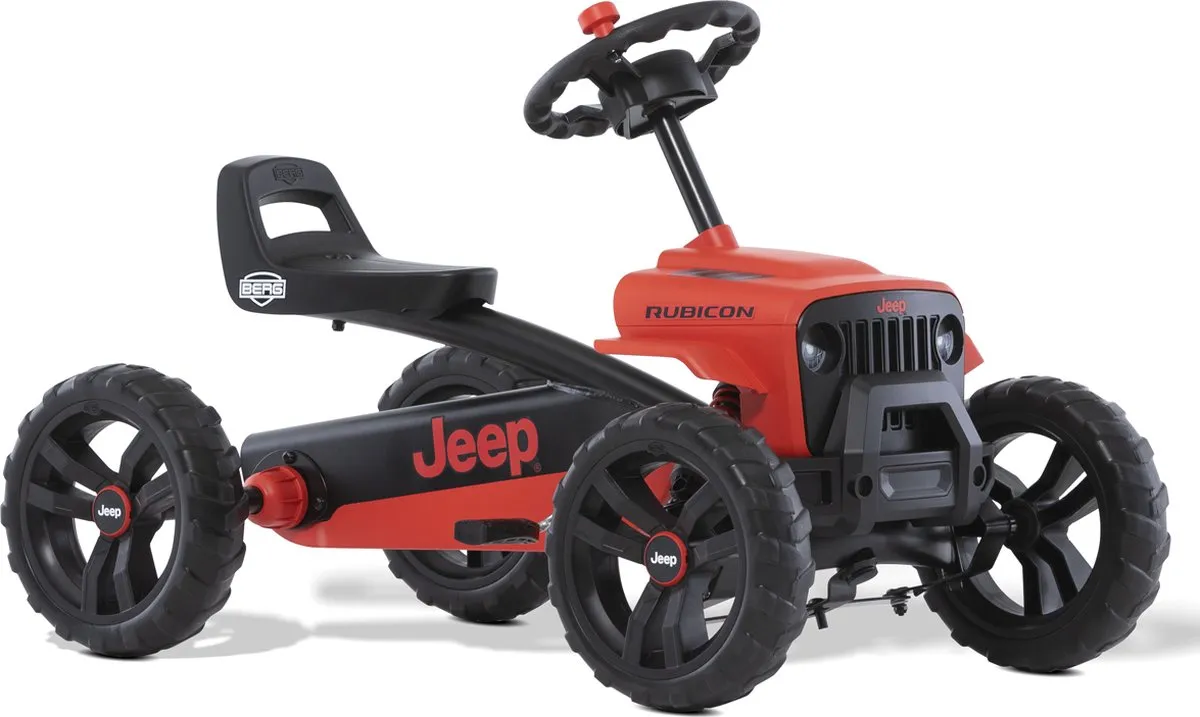 BERG JEEP Buzzy Rubicon Skelter - Rood/Zwart - 2 tot 5 jaar speelgoed