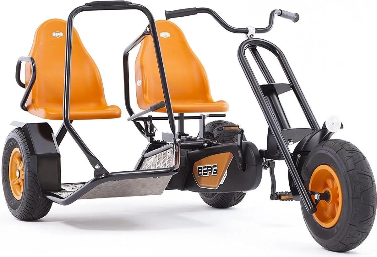 BERG XL frame Duo Chopper BF Skelter - Oranje - Vanaf 5 jaar speelgoed