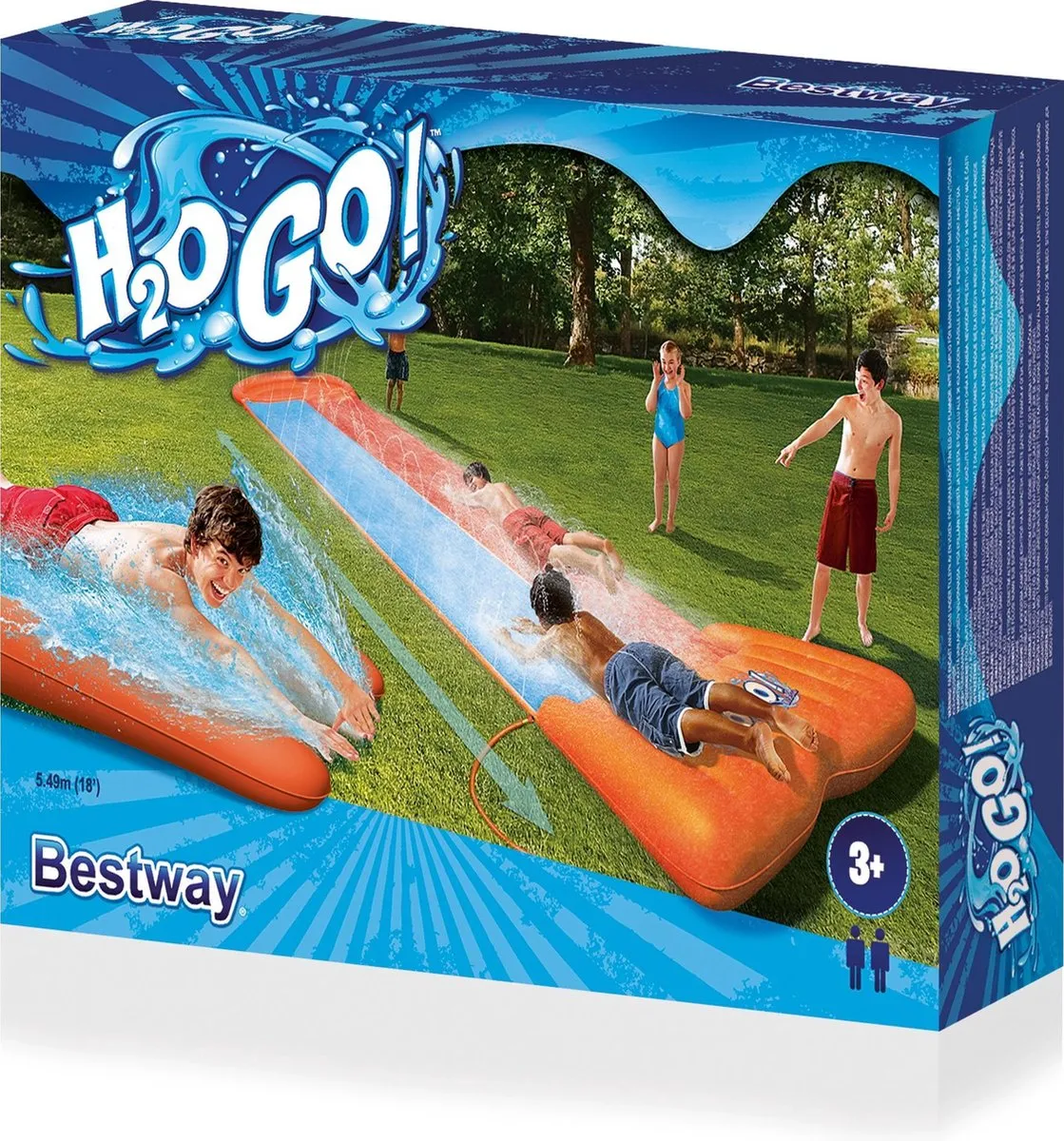 Bestway - Waterglijbaan Double Slider speelgoed